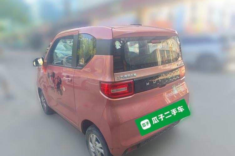Used Wuling Hongguang MINIEV 2020 Freedom Version Lithium Iron Phosphate Rear Left 45 Deg
