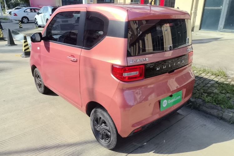 Used Wuling Hongguang MINIEV 2020 Zizai Version Lithium-NMC Rear Left 45 Deg