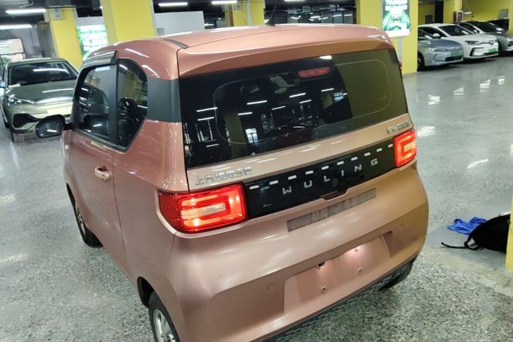 Used Wuling Hongguang MINIEV 2020 Enjoyment Model Lithium Iron Phosphate Rear Left 45 Deg