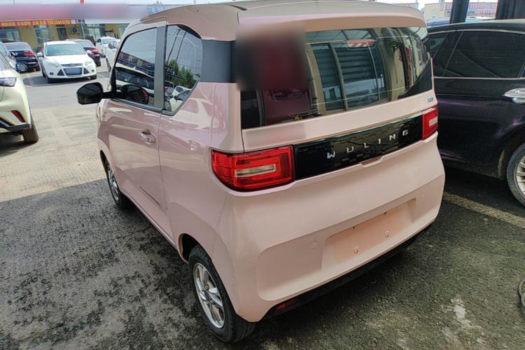 Used Wuling Hongguang MINIEV 2020 Enjoyment Model Lithium Iron Phosphate Rear Left 45 Deg