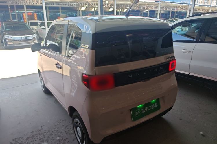 Used Wuling Hongguang MINIEV 2020 Enjoyment Model Lithium Iron Phosphate Rear Left 45 Deg