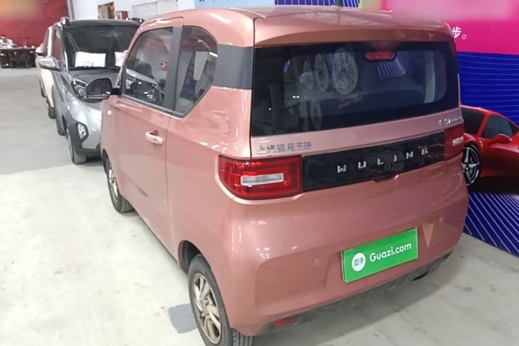 Used Wuling Hongguang MINIEV 2020 Enjoyment Model Lithium Iron Phosphate Rear Left 45 Deg