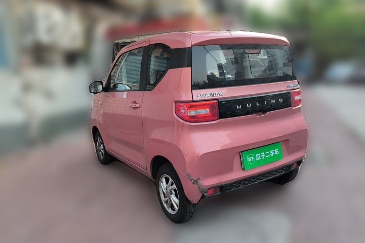 Used Wuling Hongguang MINIEV 2020 Easy Version Lithium-Ion Battery Rear Left 45 Deg