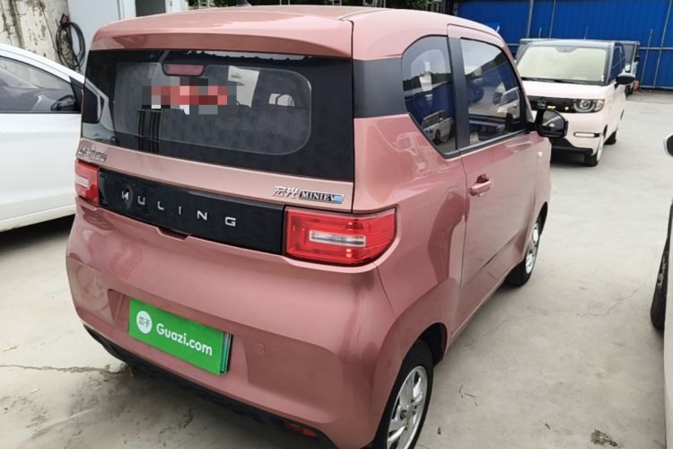 Used Wuling Hongguang MINIEV 2020 Enjoyment Model Lithium Iron Phosphate Rear Right 45 Deg