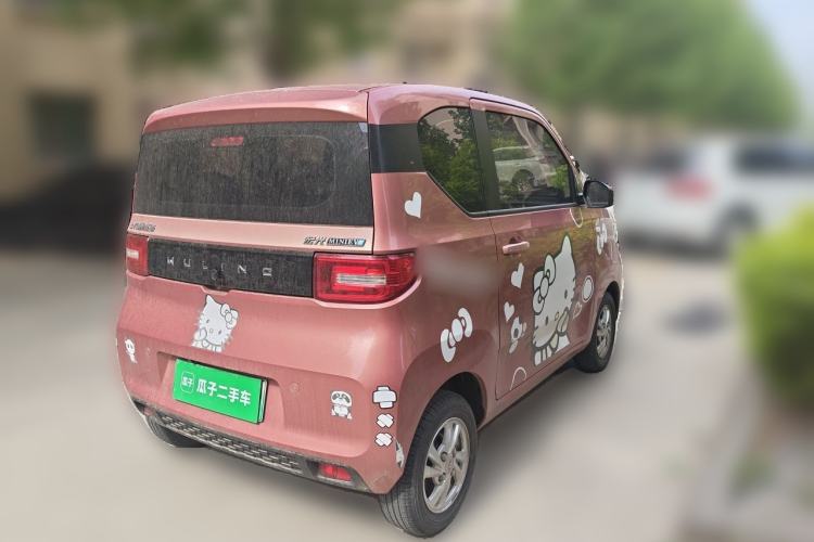 Used Wuling Hongguang MINIEV 2020 Freedom Version Lithium Iron Phosphate Rear Right 45 Deg