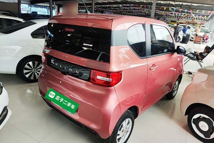 Used Wuling Hongguang MINIEV 2020 Freedom Version Lithium Iron Phosphate Rear Right 45 Deg