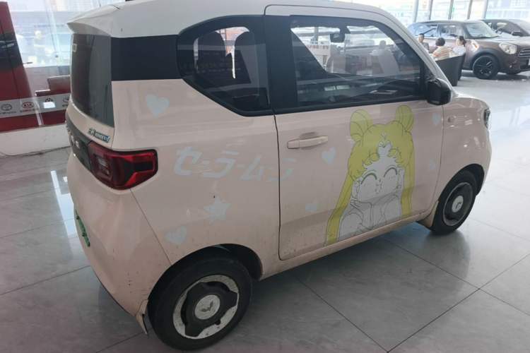 Used Wuling Hongguang MINIEV 2020 Enjoy Edition Lithium-Ion Battery Rear Right 45 Deg