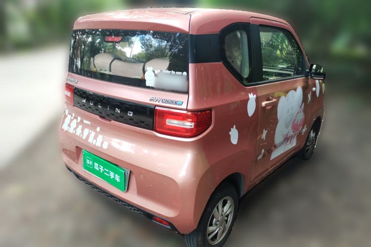 Used Wuling Hongguang MINIEV 2020 Freedom Version Lithium Iron Phosphate Rear Right 45 Deg