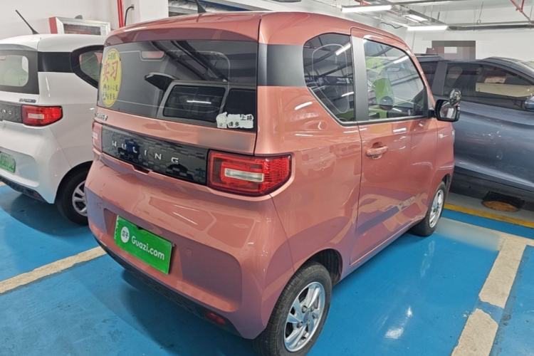 Used Wuling Hongguang MINIEV 2020 Enjoyment Model Lithium Iron Phosphate Rear Right 45 Deg
