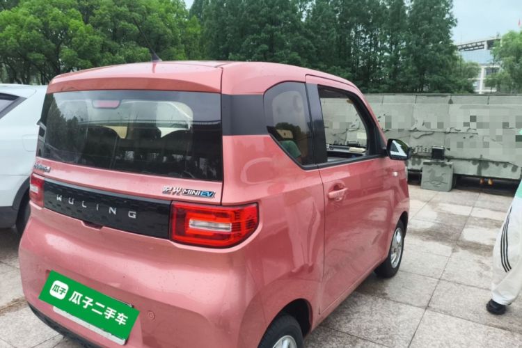 Used Wuling Hongguang MINIEV 2020 Enjoyment Model Lithium Iron Phosphate Rear Right 45 Deg