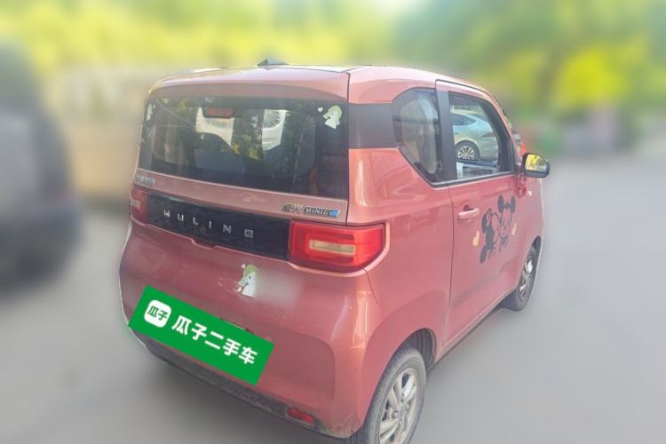 Used Wuling Hongguang MINIEV 2020 Freedom Version Lithium Iron Phosphate Rear Right 45 Deg