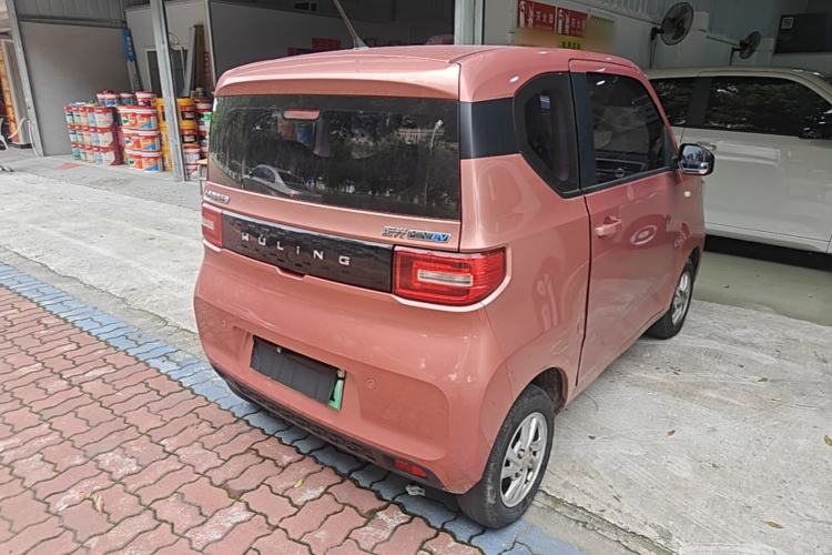 Used Wuling Hongguang MINIEV 2020 Enjoyment Model Lithium Iron Phosphate Rear Right 45 Deg
