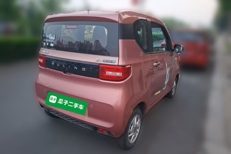 Used Wuling Hongguang MINIEV 2020 Freedom Version Lithium Iron Phosphate Rear Right 45 Deg