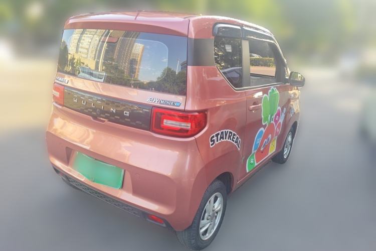 Used Wuling Hongguang MINIEV 2020 Freedom Version Lithium Iron Phosphate Rear Right 45 Deg