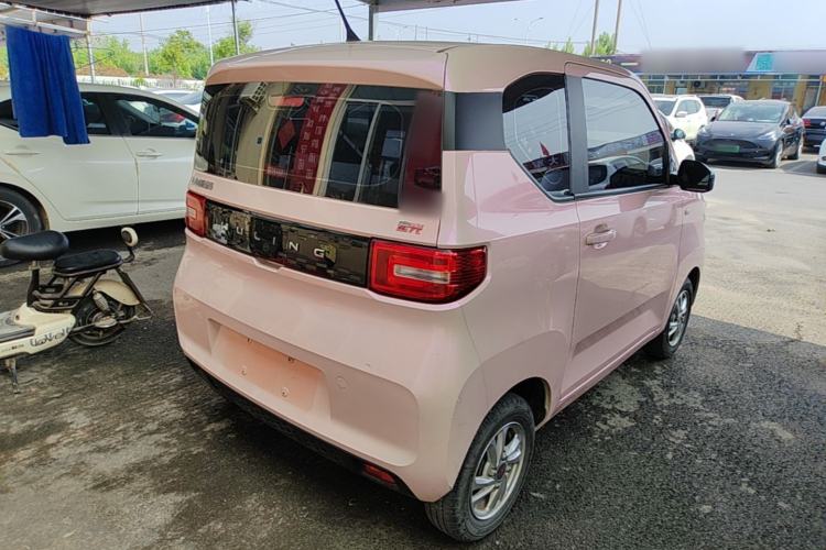 Used Wuling Hongguang MINIEV 2020 Enjoyment Model Lithium Iron Phosphate Rear Right 45 Deg