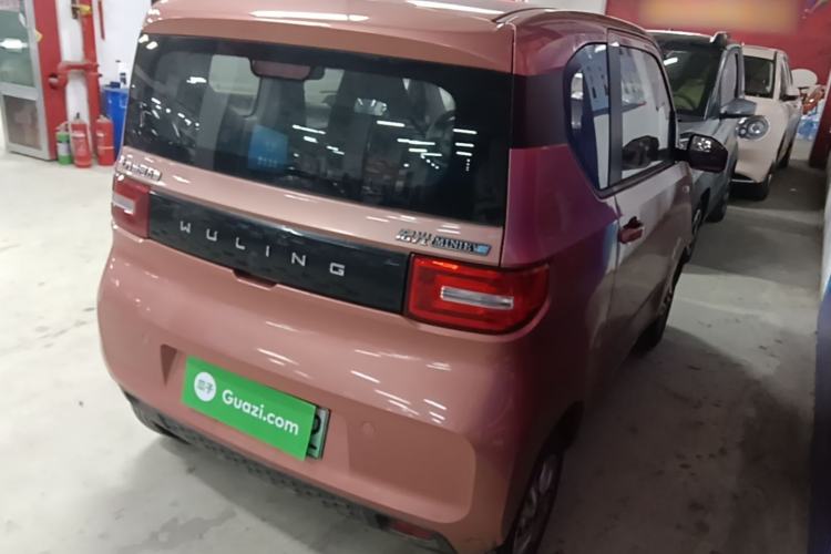 Used Wuling Hongguang MINIEV 2020 Enjoyment Model Lithium Iron Phosphate Rear Right 45 Deg