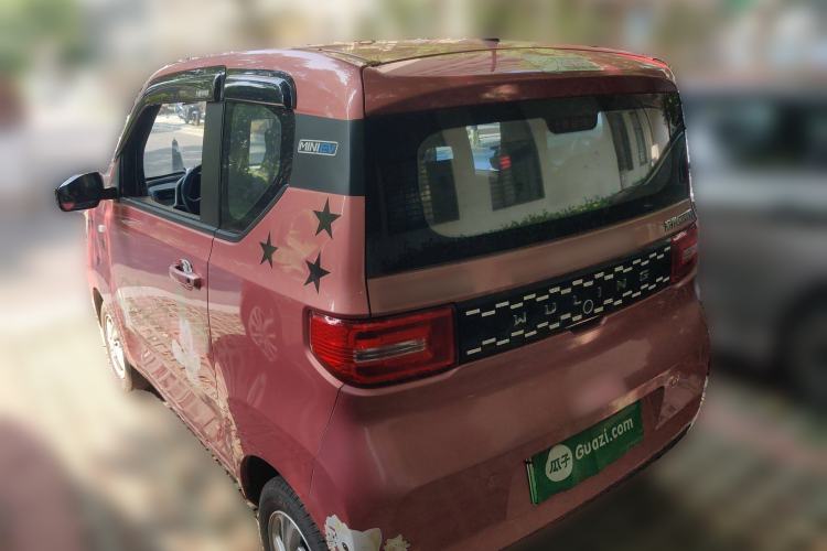 Used Wuling Hongguang MINIEV 2020 Enjoyment Model Lithium Iron Phosphate Rear Left 45 Deg