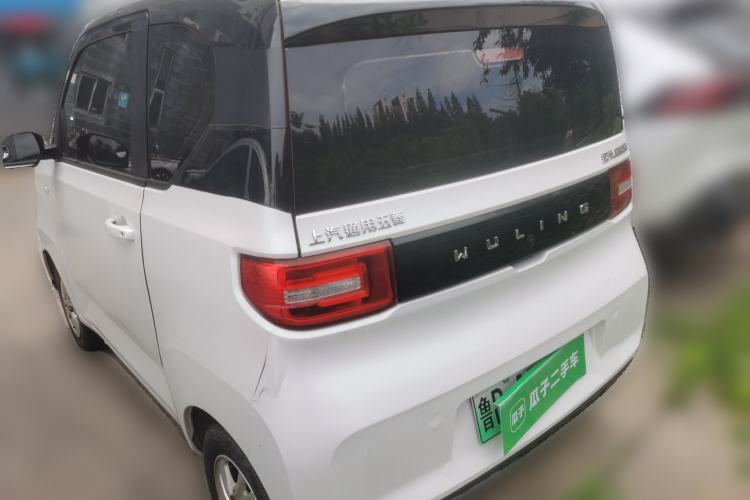 Used Wuling Hongguang MINIEV 2020 Enjoyment Model Lithium Iron Phosphate Rear Left 45 Deg