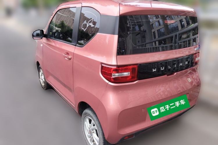 Used Wuling Hongguang MINIEV 2020 Zizai Version Lithium-NMC Rear Left 45 Deg