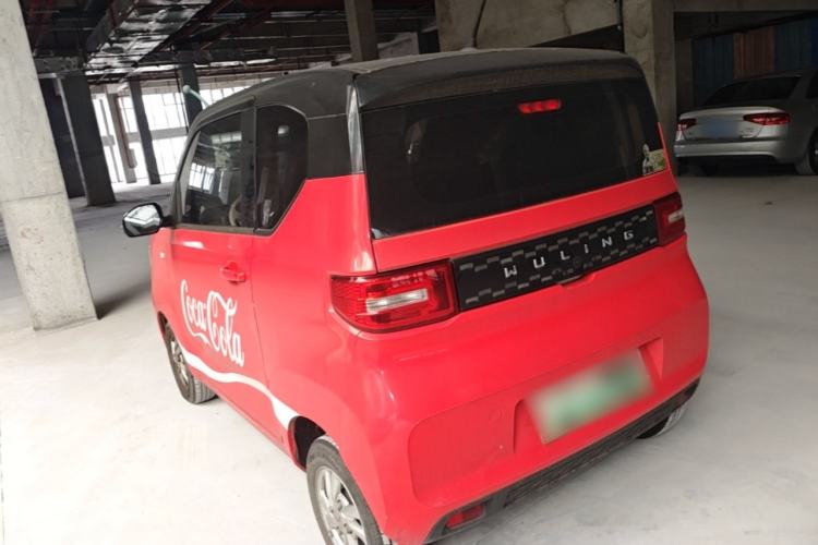 Used Wuling Hongguang MINIEV 2020 Enjoyment Model Lithium Iron Phosphate Rear Left 45 Deg