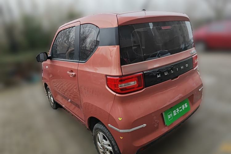 Used Wuling Hongguang MINIEV 2020 Freedom Version Lithium Iron Phosphate Rear Left 45 Deg