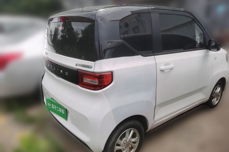 Used Wuling Hongguang MINIEV 2020 Enjoyment Model Lithium Iron Phosphate Rear Right 45 Deg