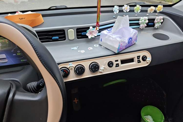 Used Wuling Hongguang MINIEV 2020 Freedom Version Lithium Iron Phosphate Audio And AC Panel