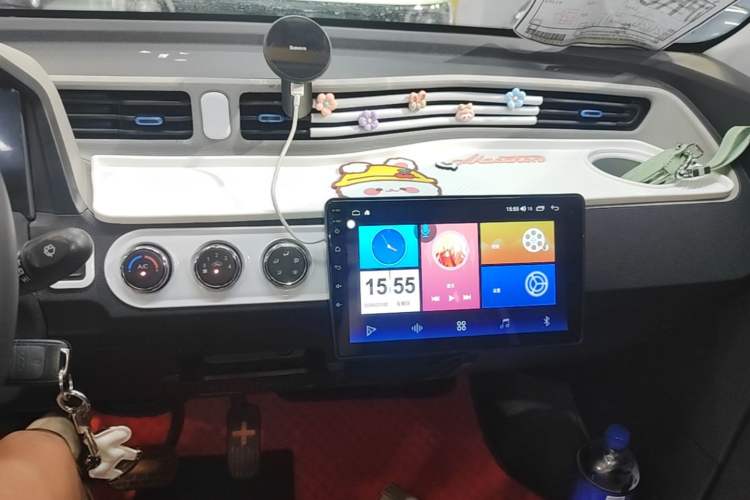 Used Wuling Hongguang MINIEV 2020 Zizai Version Lithium-NMC Audio And AC Panel