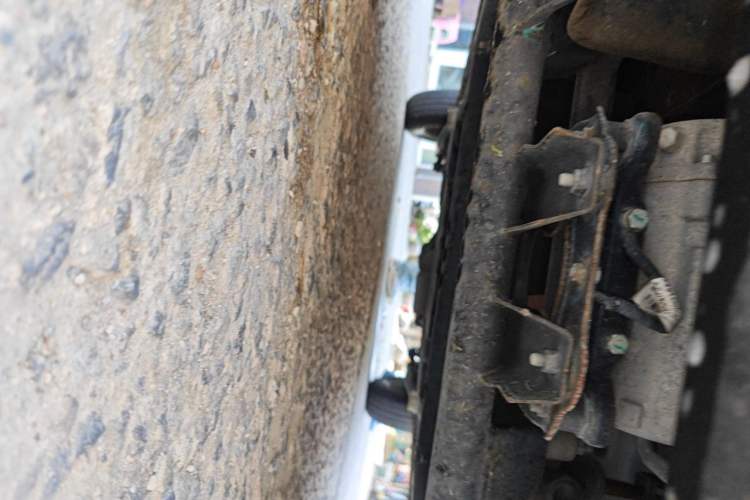 Used Wuling Hongguang MINIEV 2020 Zizai Version Lithium-NMC Chassis Front