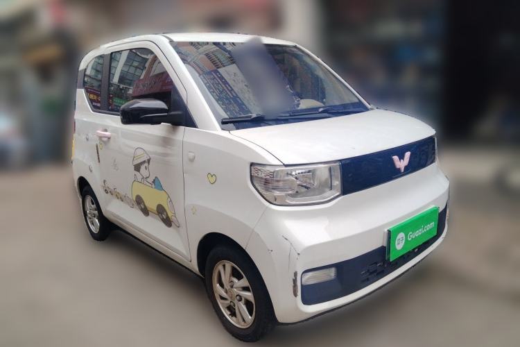 Used Wuling Hongguang MINIEV 2020 Enjoyment Model Lithium Iron Phosphate Front Right 45 Deg