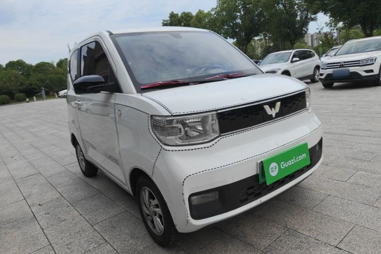 Used Wuling Hongguang MINIEV 2020 Enjoy Edition Lithium-Ion Battery Front Right 45 Deg