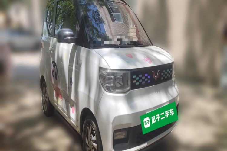 Used Wuling Hongguang MINIEV 2020 Enjoyment Model Lithium Iron Phosphate Front Right 45 Deg