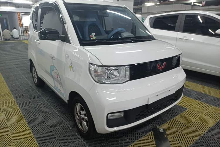 Used Wuling Hongguang MINIEV 2020 Zizai Version Lithium-NMC Front Right 45 Deg