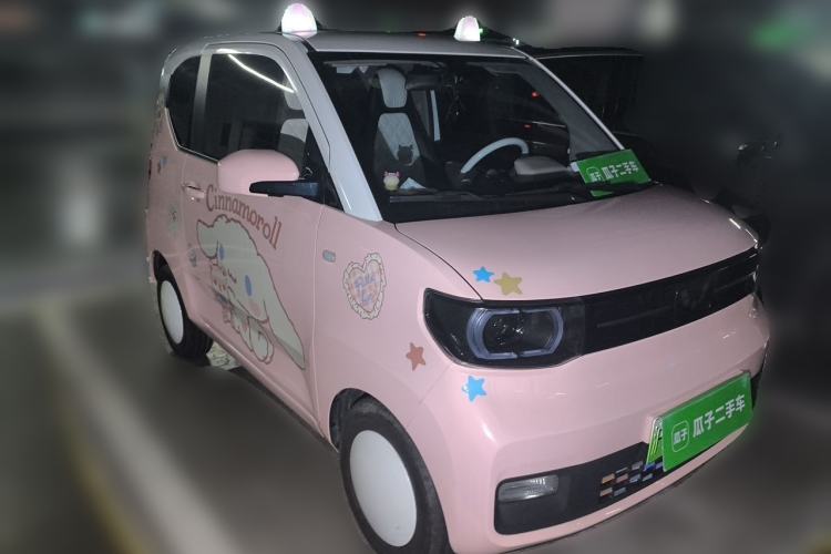 Used Wuling Hongguang MINIEV 2020 Enjoyment Model Lithium Iron Phosphate Front Right 45 Deg