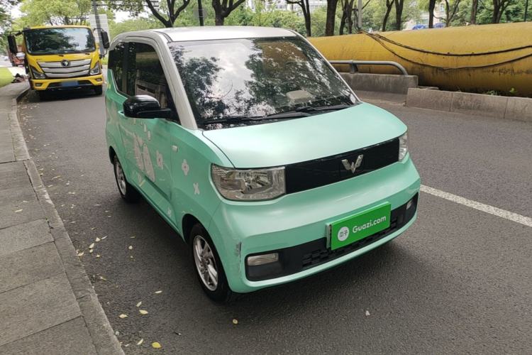 Used Wuling Hongguang MINIEV 2020 Enjoy Edition Lithium-Ion Battery Front Right 45 Deg