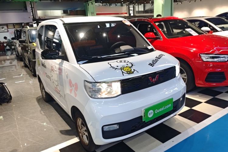 Used Wuling Hongguang MINIEV 2020 Freedom Version Lithium Iron Phosphate Front Right 45 Deg