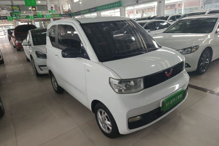 Used Wuling Hongguang MINIEV 2020 Enjoyment Model Lithium Iron Phosphate Front Right 45 Deg