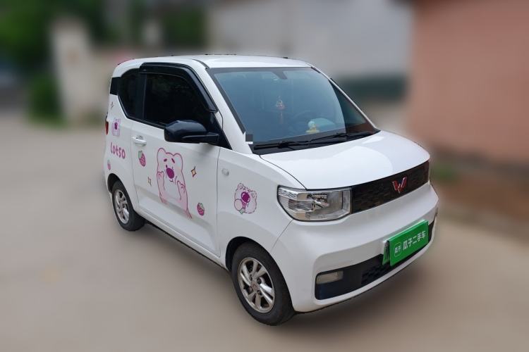 Used Wuling Hongguang MINIEV 2020 Enjoy Edition Lithium-Ion Battery Front Right 45 Deg