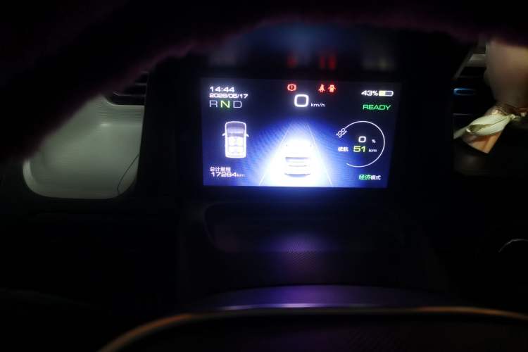 Used Wuling Hongguang MINIEV 2020 Freedom Version Lithium Iron Phosphate Odometer Close Up
