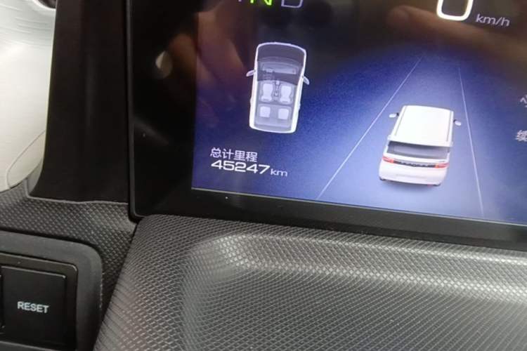 Used Wuling Hongguang MINIEV 2020 Freedom Version Lithium Iron Phosphate Odometer Close Up