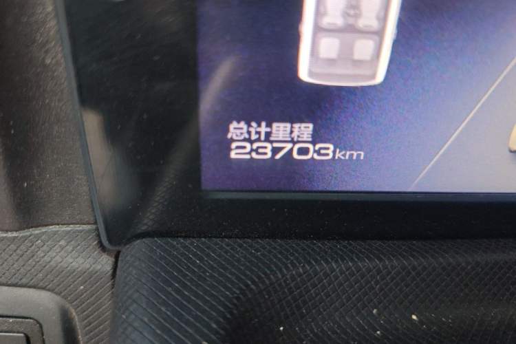 Used Wuling Hongguang MINIEV 2020 Zizai Version Lithium-NMC Odometer Close Up