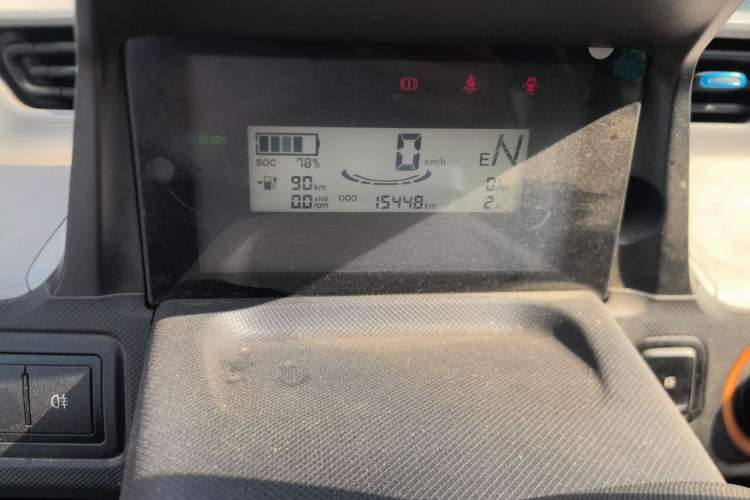 Used Wuling Hongguang MINIEV 2020 Lite Version Lithium Iron Phosphate Odometer Close Up