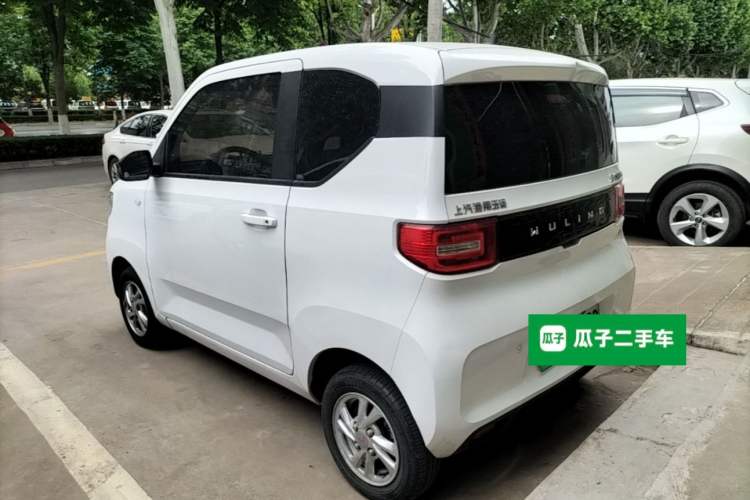 Used Wuling Hongguang MINIEV 2020 Enjoyment Model Lithium Iron Phosphate Rear Left 45 Deg