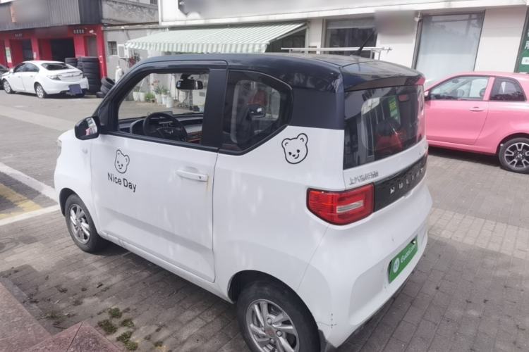 Used Wuling Hongguang MINIEV 2020 Enjoyment Model Lithium Iron Phosphate Rear Left 45 Deg