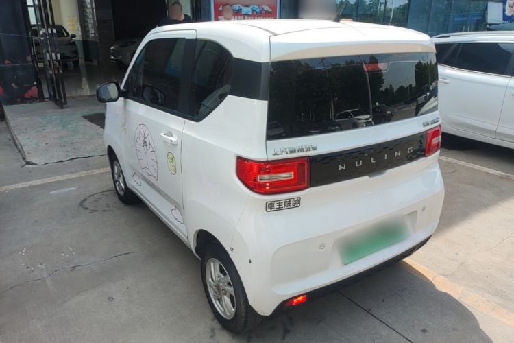 Used Wuling Hongguang MINIEV 2020 Freedom Version Lithium Iron Phosphate Rear Left 45 Deg