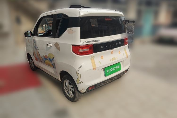 Used Wuling Hongguang MINIEV 2020 Freedom Version Lithium Iron Phosphate Rear Left 45 Deg