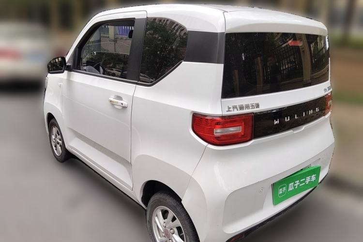 Used Wuling Hongguang MINIEV 2020 Zizai Version Lithium-NMC Rear Left 45 Deg