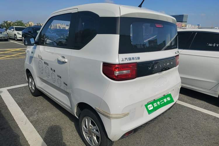 Used Wuling Hongguang MINIEV 2020 Freedom Version Lithium Iron Phosphate Rear Left 45 Deg