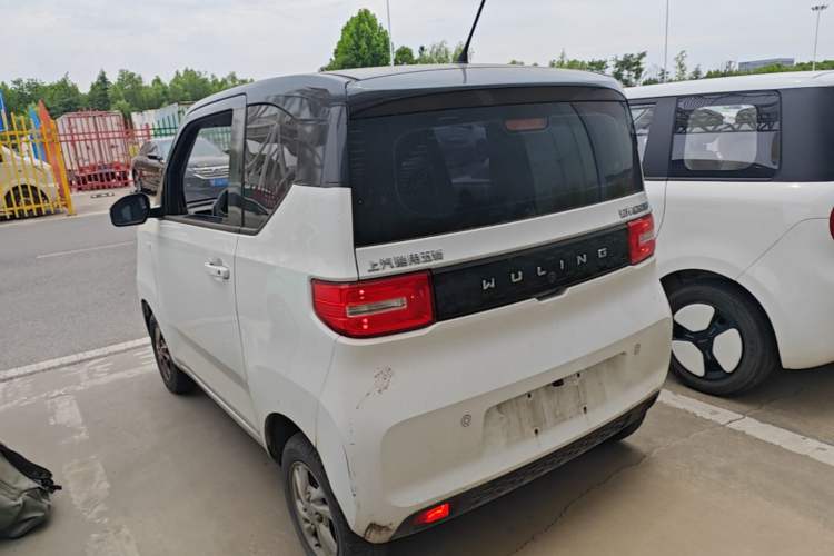 Used Wuling Hongguang MINIEV 2020 Freedom Version Lithium Iron Phosphate Rear Left 45 Deg