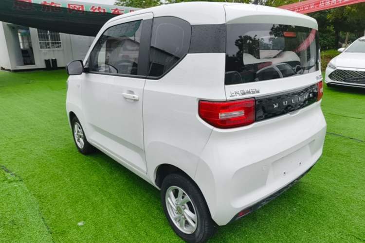 Used Wuling Hongguang MINIEV 2020 Enjoyment Model Lithium Iron Phosphate Rear Left 45 Deg